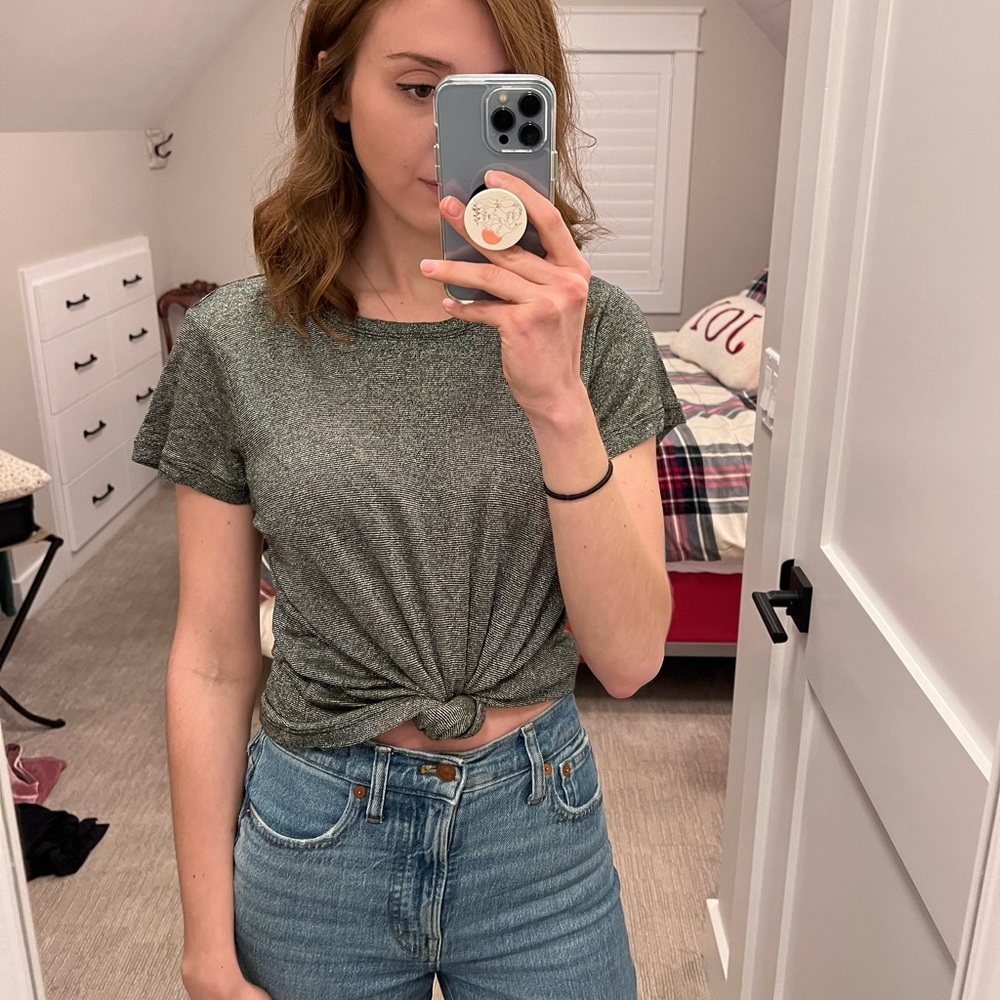 Metallic shirt